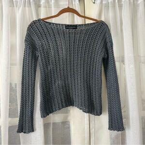 Zadig & Voltaire Gray Knit Sweater